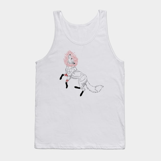 Chaos Wolf Tank Top by Earthy Fauna & Flora